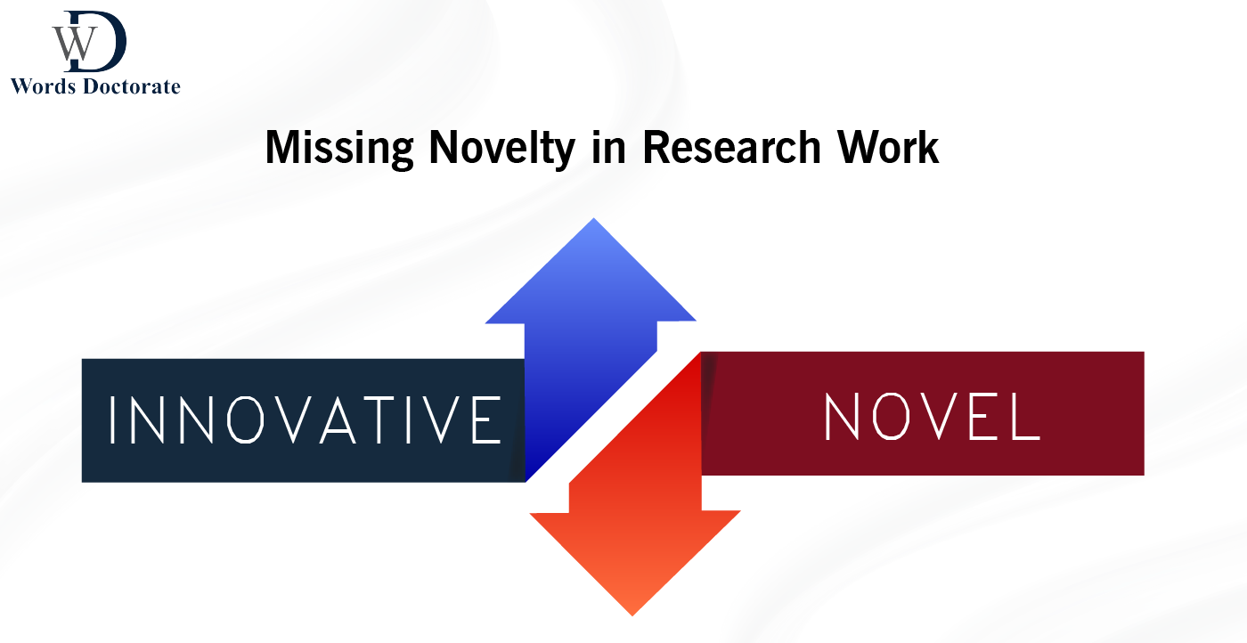 Missing Novelty in Research Work